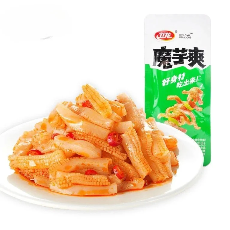 Aštrūs ir rūgštūs Konjac augalo užkandis 9g – Wei-Long - Image 2