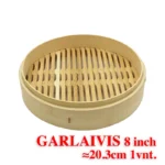 Fujian Bambuko garintuvo rinkinys (1 garlaivis + 1 dangtis) 8 inch~20.3cm