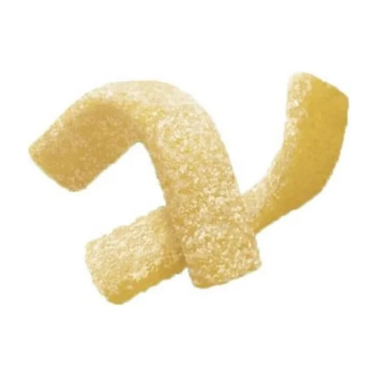 Fettuccine Muskatinių Vynuogių skonio rūgštūs guminukai 47g - Bourbon - Image 3