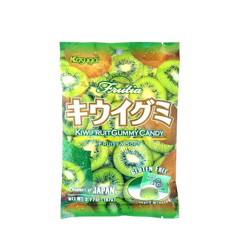 Kivių skonio guminukai be glitimo 107g - Kasugai