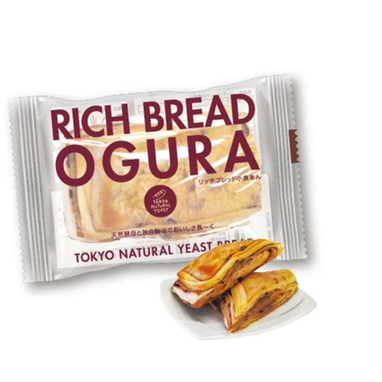 Rich Bread pyragėlis su saldžiu azuki pupelių Ogura įdaru 80g - Tokyo Natural Yeast
