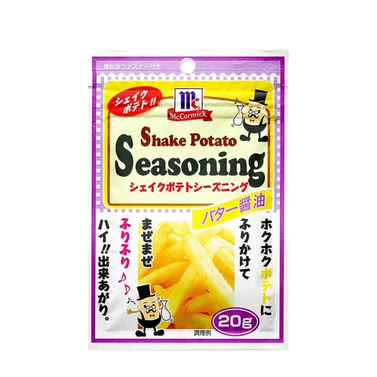 Mccormick Shake Bulvių prieskoniai - Sviesto ir sojos padažo skonio 20g - Youki