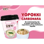 Ryžių Virtinukai Carbonara Skonio 120g - Yopokki