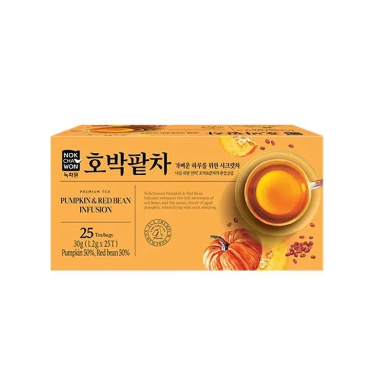 Premium Tea Moliūgų ir raudonųjų pupelių užpilas 30g (1.2g × 25vnt.) - NokChaWon