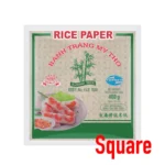 Ryžių Popierius (kvadratinis) 22cm 400g - Bamboo Tree