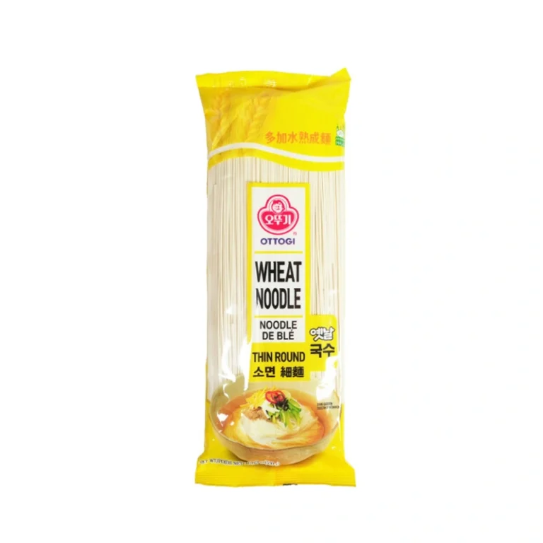 Kvietiniai makaronai - ploni apvalūs (Somen) 500g - Ottogi