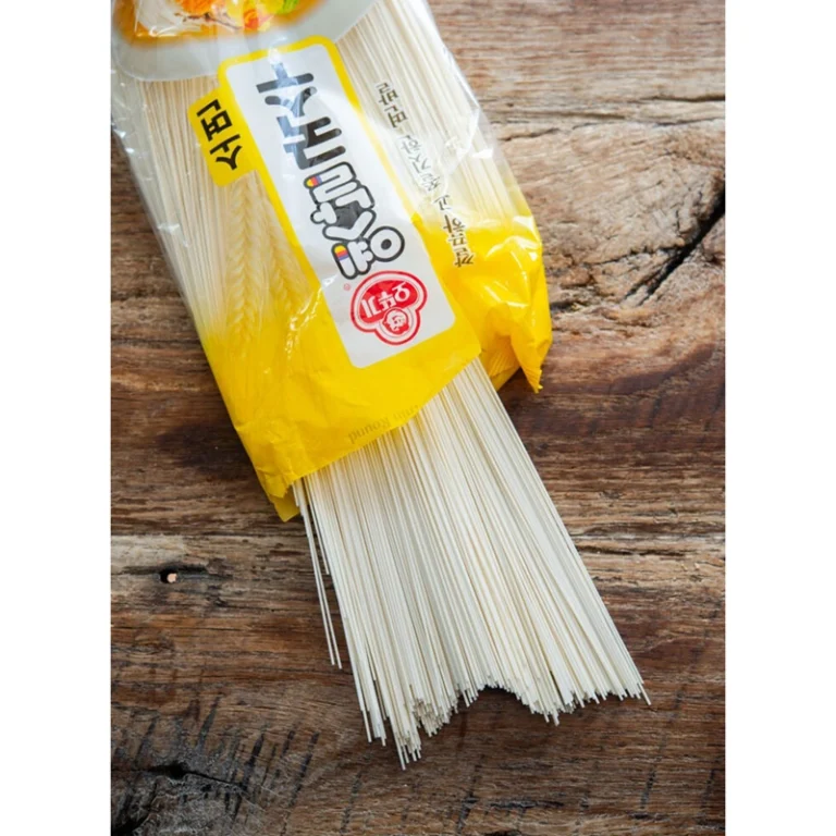 Kvietiniai makaronai - ploni apvalūs (Somen) 500g - Ottogi - Image 2