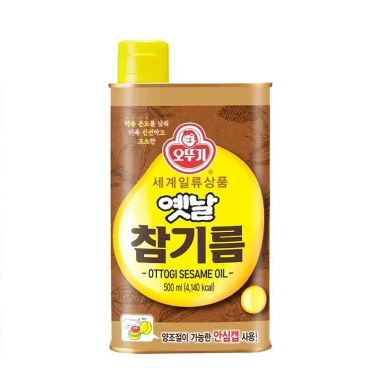 Grynas Sezamų aliejus (skardinė) 350ml - Ottogi