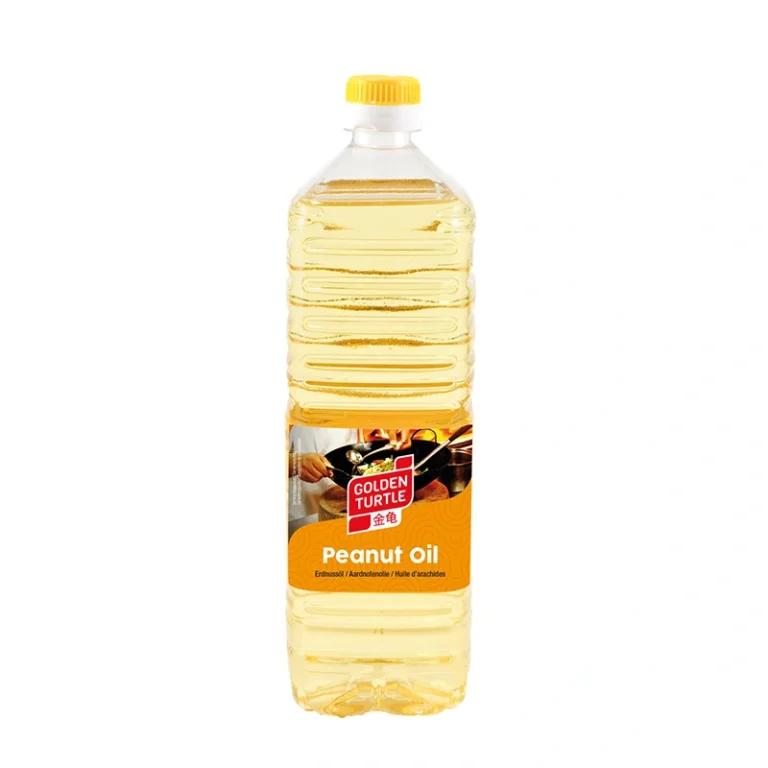 Žemės riešutų aliejus 1L - Golden Turtle