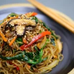 Korėjietiški saldžiųjų bulvių makaronai (Stikliniai makaronai) 500g - Ottogi