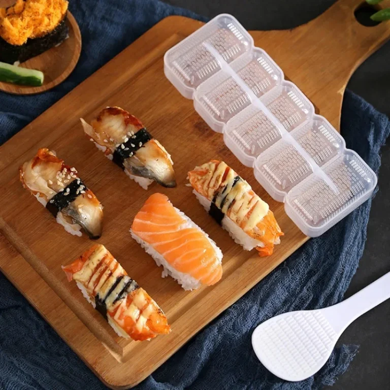 Plastikinė sušių forma – Nigiri / Oshi, 1 rinkinys - Image 3