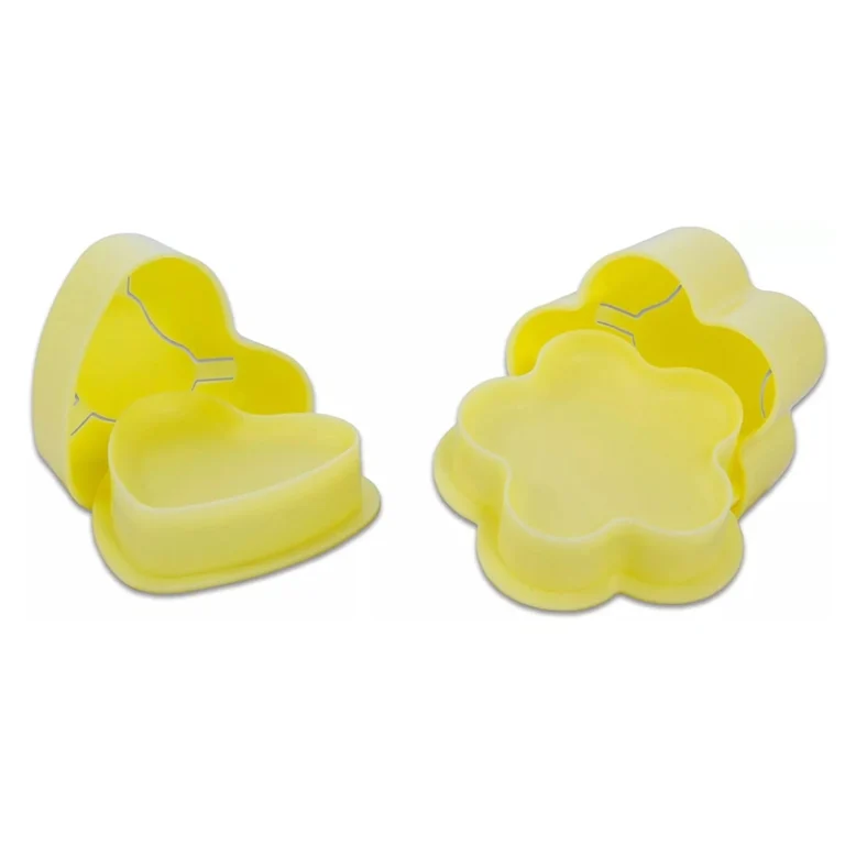 Plastikinė sušių forma SM-006 (širdelės ir gėlės), 1 rinkinys - Tian Hu Shan - Image 2