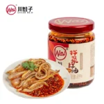 Aštrus Čili Aliejus su Prieskoniais 228g - ChuanWaZi