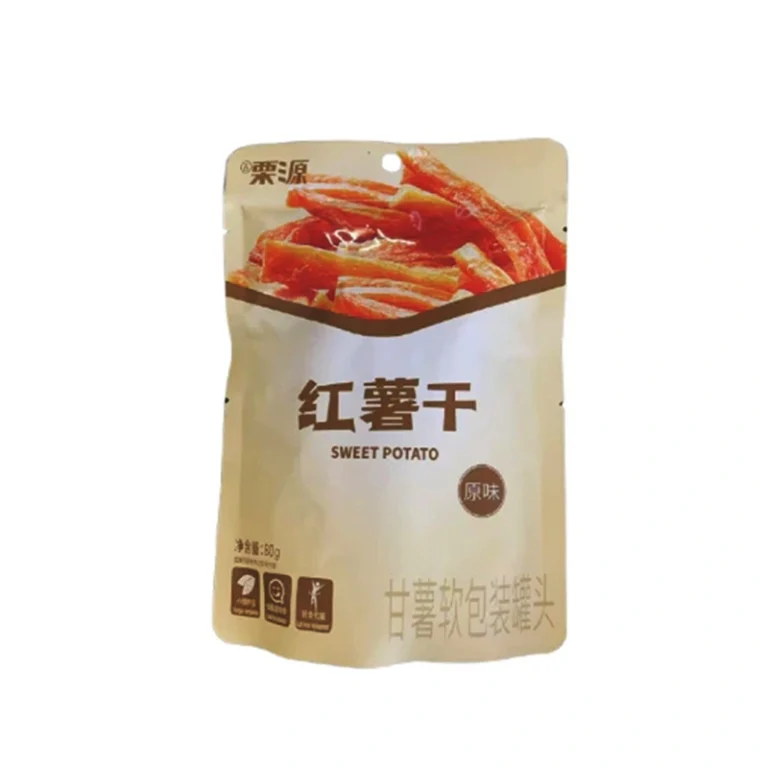 Džiovintos saldžios bulvės (užkandis) 80g - LiYuan - Image 2