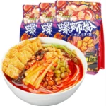 Luosifen Ryžių makaronai su Sriubos sultiniu (Labai aštrūs) 380g - HaoHuanLuo