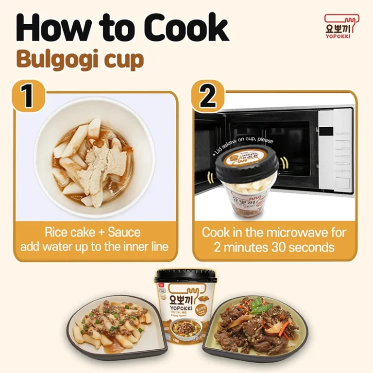 Yopokki Ryžių Virtinukai (Topokki) – BBQ bulgogi skonio 118g - YoungPoong - Image 2