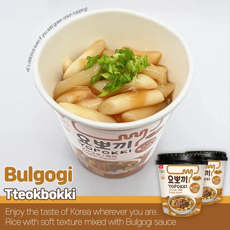 Yopokki Ryžių Virtinukai (Topokki) – BBQ bulgogi skonio 118g - YoungPoong - Image 3
