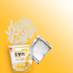 Yopokki Ryžių Virtinukai (Topokki) – auksinių svogūnų ir sviesto skonio 120g - YoungPoong