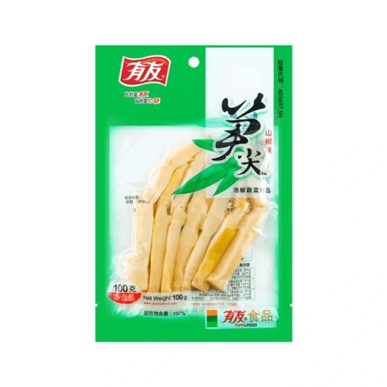 Marinuoti bambuko ūgliai su čili pipirais 100g - YouYou