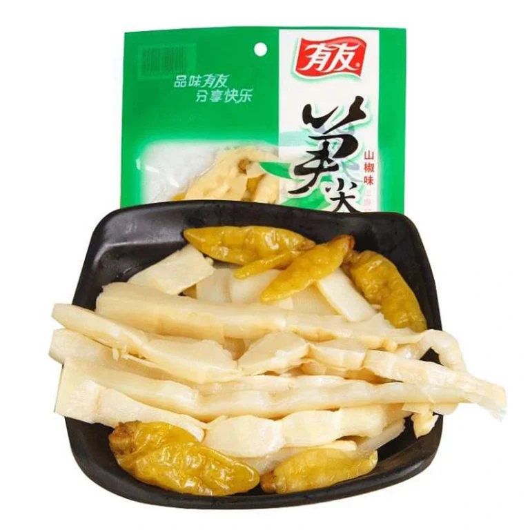 Marinuoti bambuko ūgliai su čili pipirais 100g - YouYou - Image 2