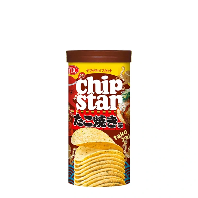Chip Star Bulvių Traškučiai – Takoyaki Skonis 45g - YBC