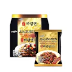 JJAJANGMEN makaronai su juodųjų sojų pupelių pasta 800g(200g*4vnt) - Paldo