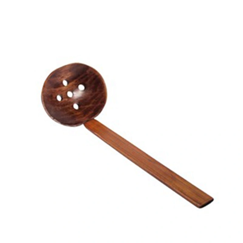 Ramen šaukštas su skylutėmis 18 cm, 1 vnt. - Golden Turtle