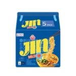 Greitai paruošiami makaronai Jin Ramen Mild - Švelniai aštrūs makaronai su daržovėmis 600g (120g*5vnt) - Ottogi