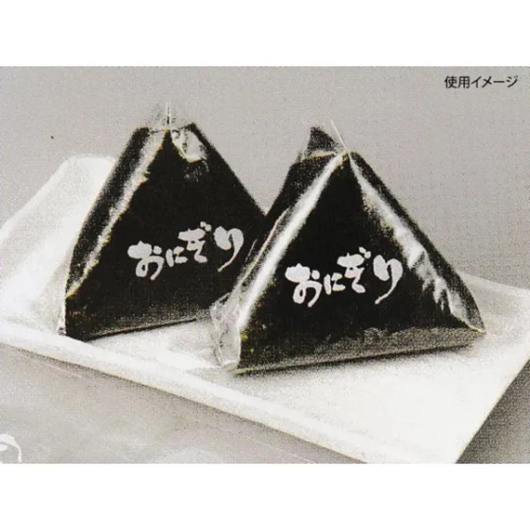 Onigiri (ryžių rutuliukų) plėvelė (be nori) – 1 pakuotė (100 lapeliai) - Seinichi - Image 3