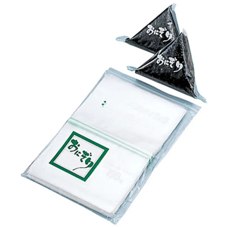 Onigiri (ryžių rutuliukų) plėvelė (be nori) – 1 pakuotė (100 lapeliai) - Seinichi - Image 10