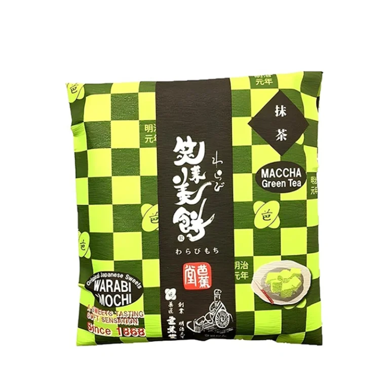 Warabi Matcha skonio mochi 105g - Bashodo