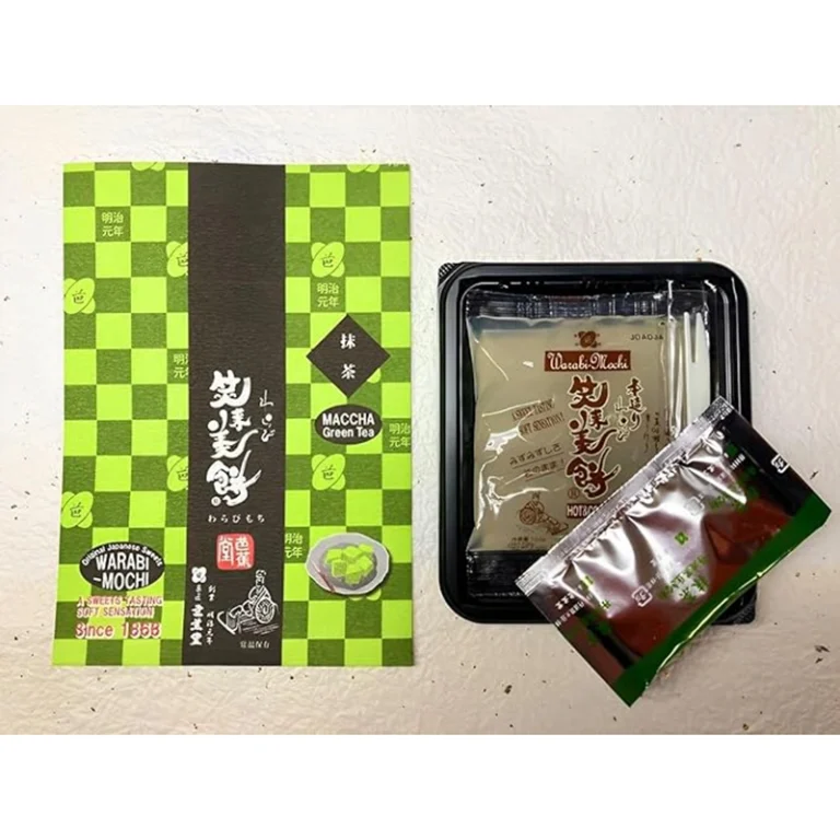 Warabi Matcha skonio mochi 105g - Bashodo - Image 2