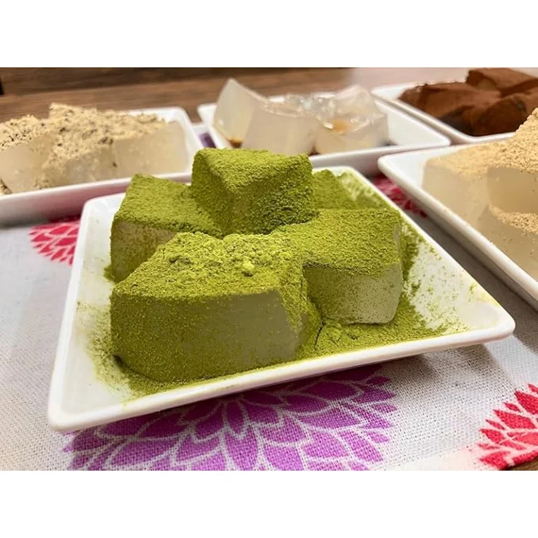 Warabi Matcha skonio mochi 105g - Bashodo - Image 3