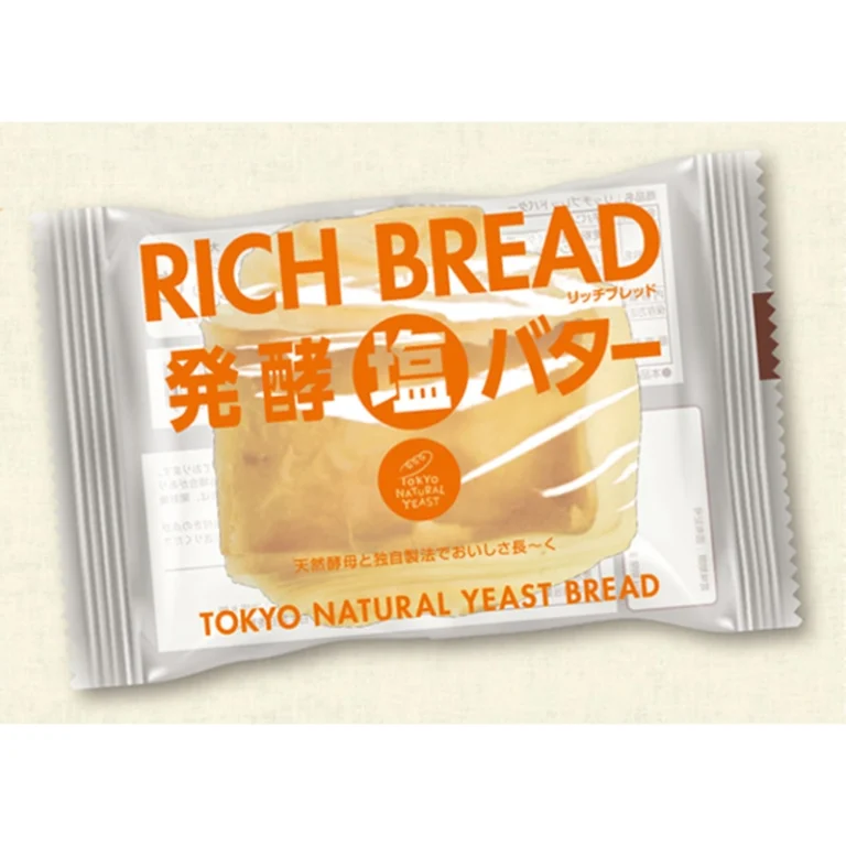 Rich Bread - Druska ir fermentiniu sviestu pyragėlis 80g - Tokyo Natural Yeast