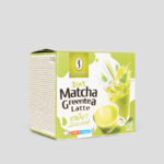 Momentinė Matcha Žaliosios Arbatos Latte 3in1 161g (23g*7vnt.) - Slinmy