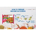 Mi Goreng aštrūs greitai paruošiami makaronai 80g - Indomie