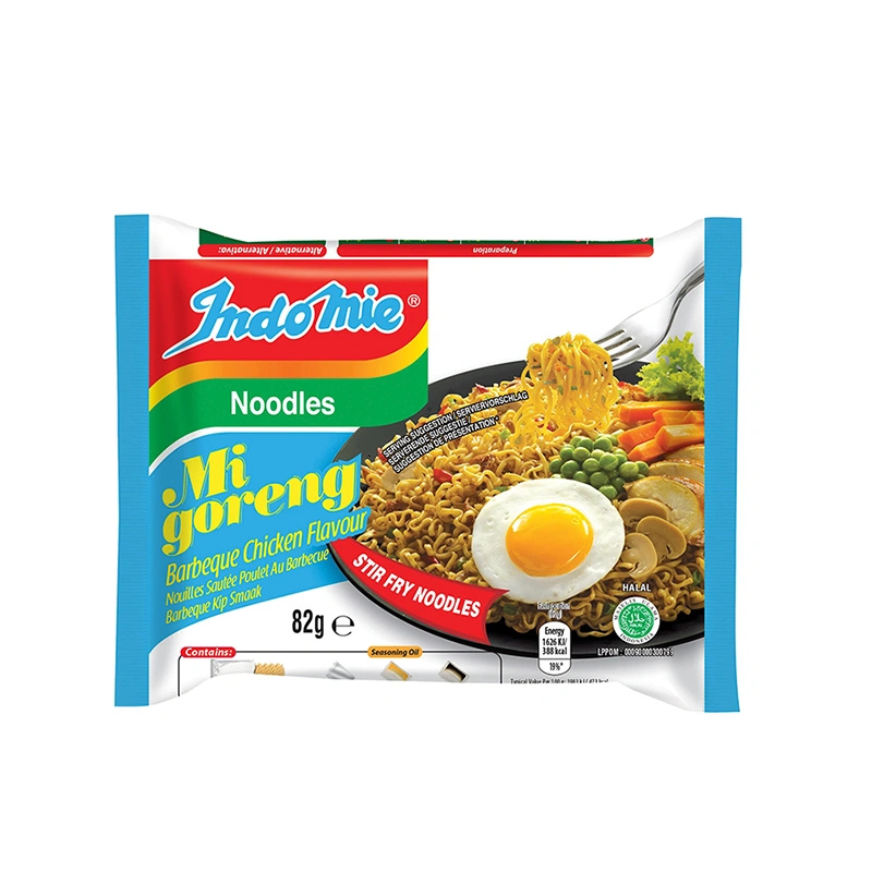 MI Goreng Barbekiu vištienos skonio makaronai 82g - Indomie