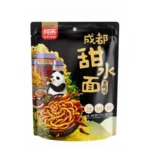 AKUAN Aštriai saldūs troškinio tipo UDON makaronai 275g - BaiJia
