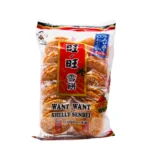 SHELLY SENBEI lengvai aštrūs ir saldūs ryžių paplotėliai 150g - Want Want