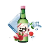 Korėjietiškas Soju – Ličių skonio (alk 12%) 360ml - OPPA