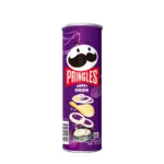 PRINGLES Saldžiųjų svogūnų skonio bulvių traškučiai 100g – Nongshim