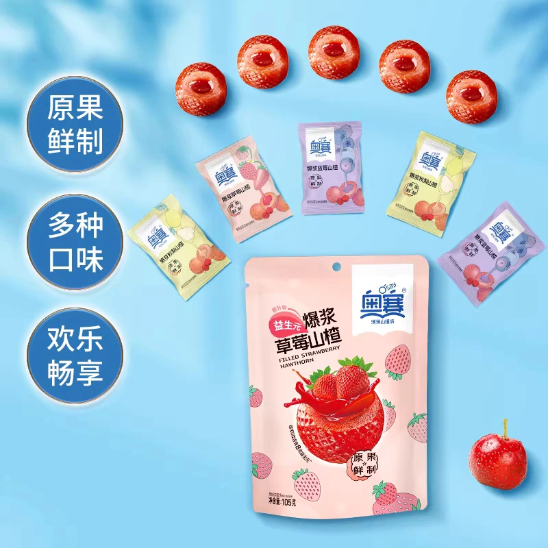 Gudobelių iešmelis su braškių įdaru 105g - Osay - Image 2