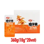 Szečuan skonio Konjac augalo užkandis 360g(18g*20vnt) - Wei-Long