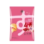 Bulvių traškučiai su „Suppa-Mucho“ su ume slyvų skoniu 55g - Koikeya