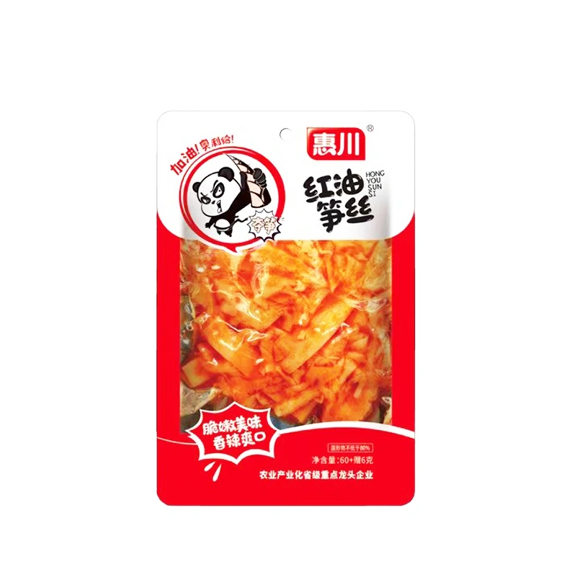 Bambukų ūgliai su čili aliejumi 66g - HuiChuan