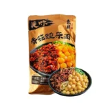 Kviečių makaronai su žirnių ir šitake grybų padažu 258g - YuanXian