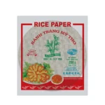 Apvalus ryžių popierius skirtas kepimui (Deep fried) 22cm 200g - Bamboo Tree