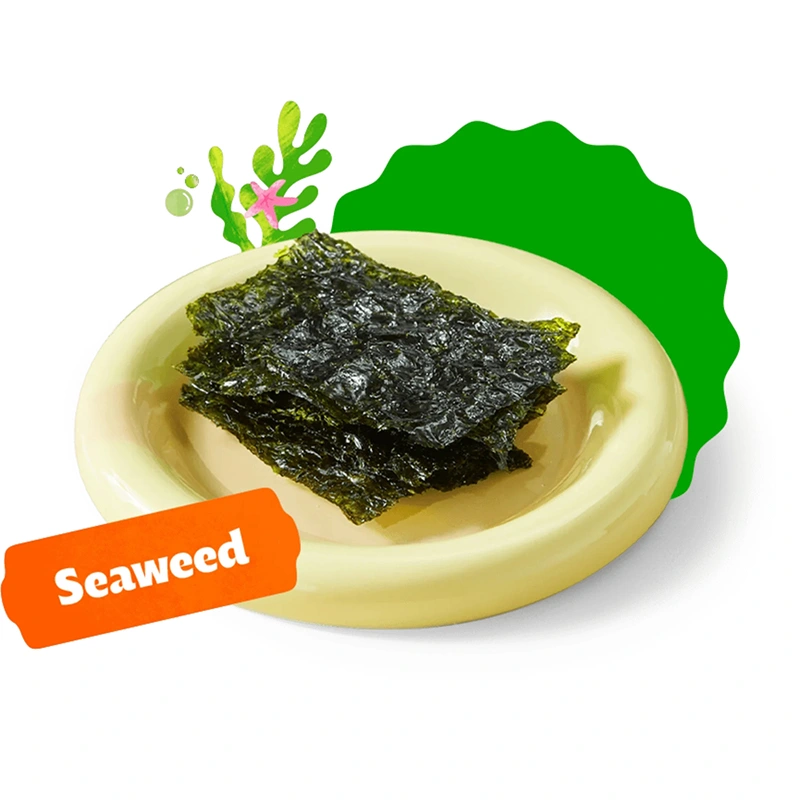 Traškūs jūros dumblių užkandžiai su sezamais, originalaus skonio 15g (3×5g) - Bibigo - Image 2