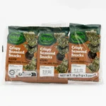 Traškūs BBQ skonio jūros dumblių užkandžiai 15g (3×5g) - Bibigo