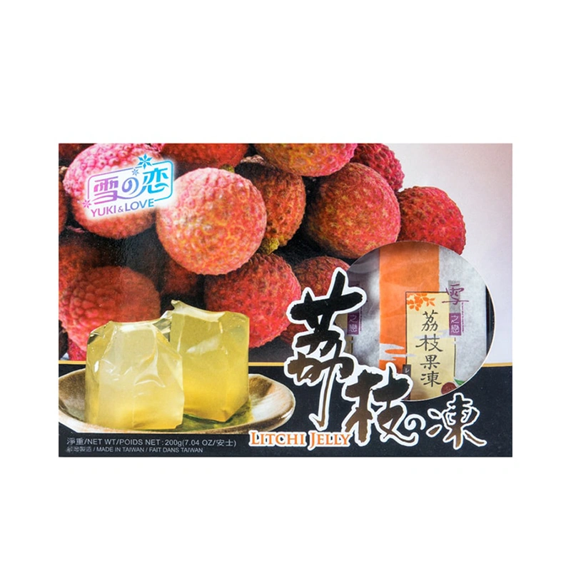 Ličių Skonio Želė 200g(4*50g) - Yuki Love